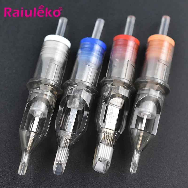 10 шт. тату картридж иглы пистолет принадлежности одноразовые полупостоянные для