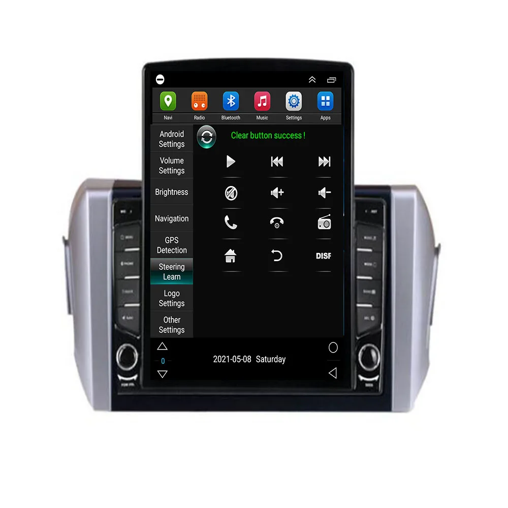 Автомобильная Мультимедийная система автомагнитола под управлением Android 11 с