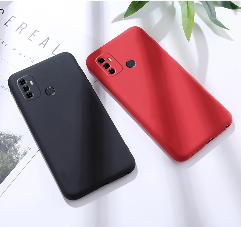Funda de goma suave para OPPO A53, carcasa protectora de silicona para OPPO A94, A53, A94, A95, A74, A52, A72, Realme 8 Pro GT-2