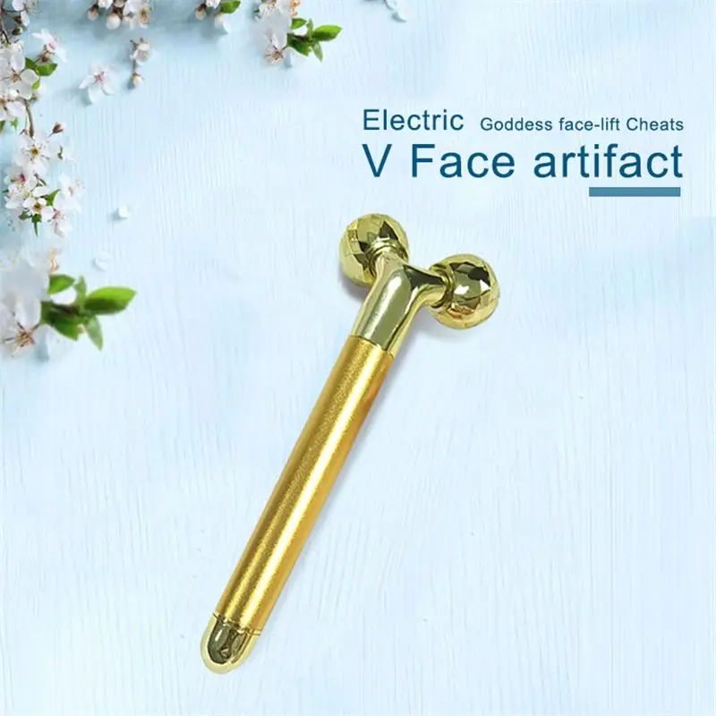 Электрический ролик 3d массажный подтягивающий инструмент для лица красота тело