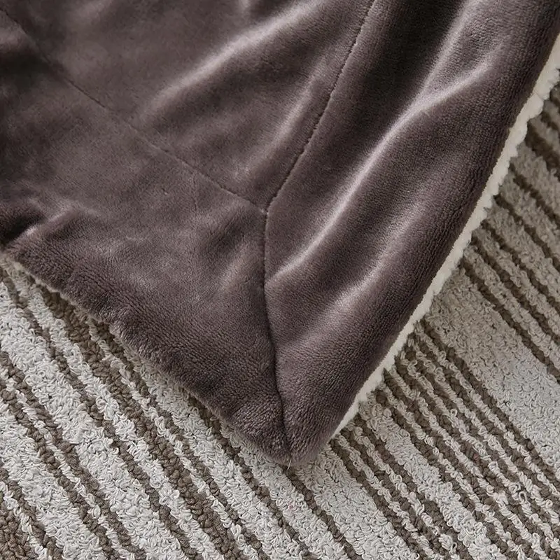 Утяжеленное Фланелевое Флисовое одеяло для взрослых зимнее мягкое толстое шерпа