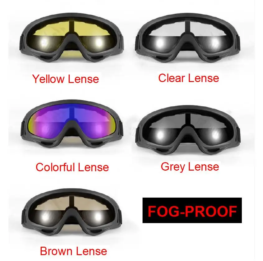 Противотуманный гоночный шлем для мотоцикла квадроцикла велосипеда скутера