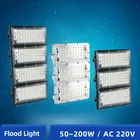 OK-B прожектор светодиодный IP65 Водонепроницаемый пульт дистанционного управления многоцветный RGB 50 Вт 100 Вт 200 Вт светодиодный прожексветильник AC 220 В точечный светодиодный светильник Открытый свет