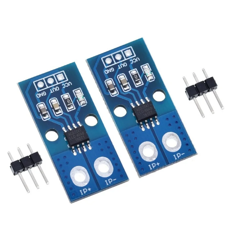 

ACS724TLLCR 40A 50A Range Hall Current Sensor Module ACS724 Module For Arduino