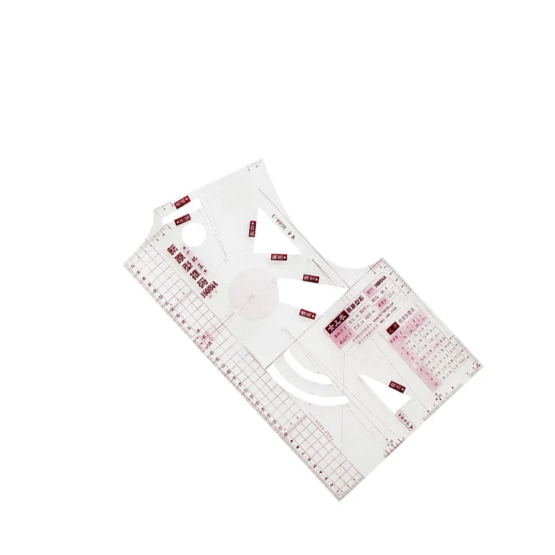 Модная тканевая дизайнерская линейка шаблон для рисования школьников обучающих