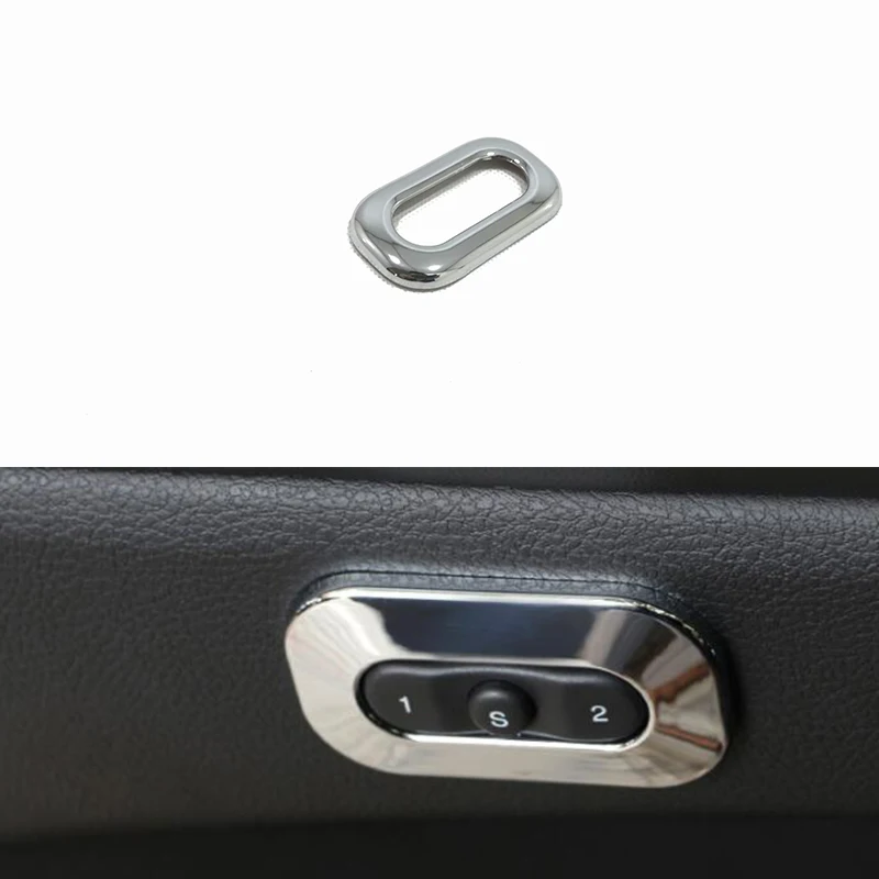 ABS углеродное волокно для Jeep Grand Cherokee 2014 2015 2016 2017 кнопки памяти на автомобильное