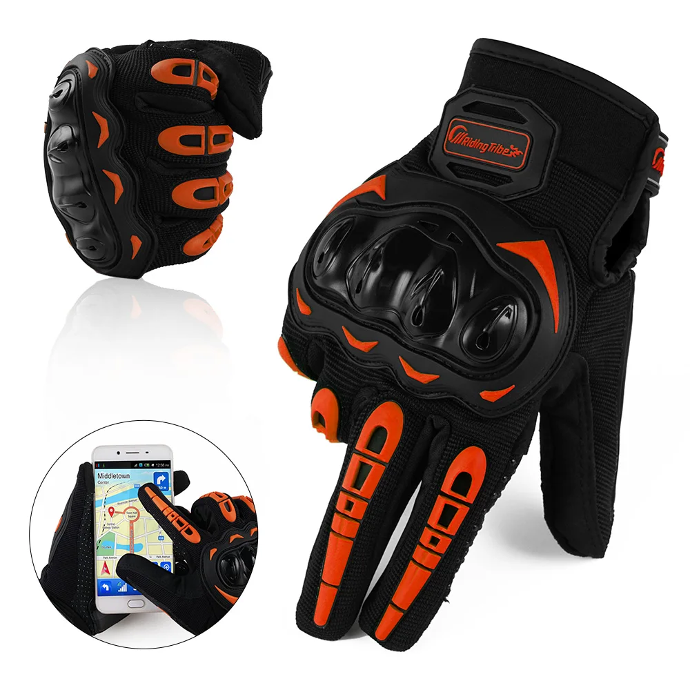 Мотоциклетные Перчатки с защитой от ветра дышащие летние перчатки для сенсорных