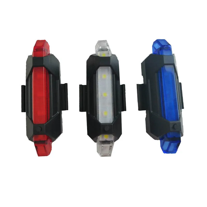 MTB велосипедный светильник USB Перезаряжаемый задний s светодиодный