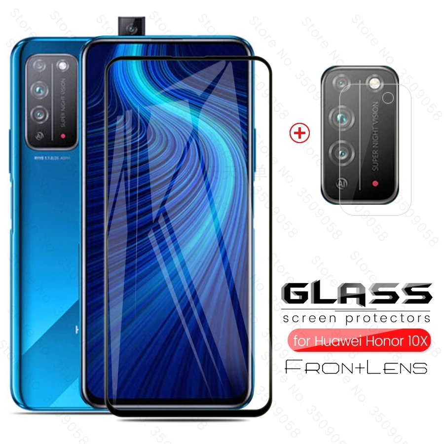 Xonor 10x стекло 10 x очки 2 в 1 camea Защитное для huawei honor x10 5g 2020 honer 10x6 63 ''Защитная