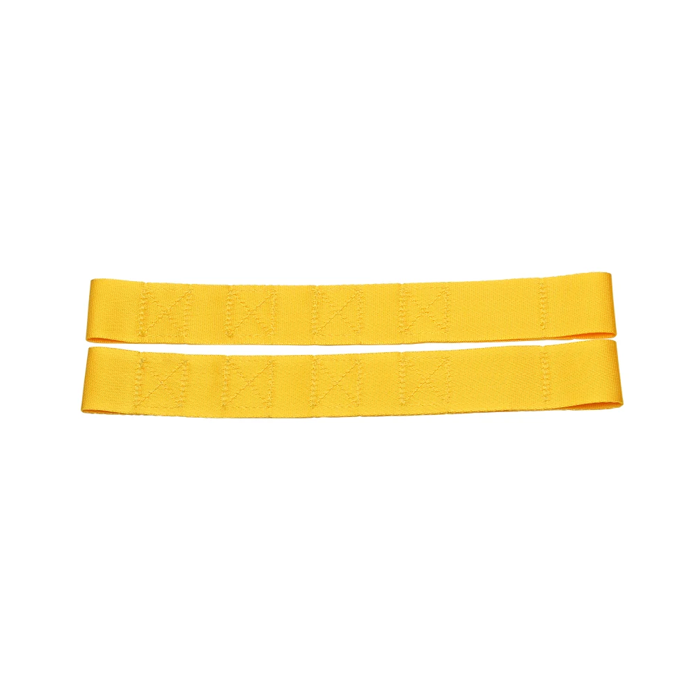 Yellow Armsky пара черный/красный/желтый/зеленый передний и задний Нейлоновый Регулируемый дверной ремень For1976-2012 Jeep Wrangler CJ JK JKU TJ YJ - Цвет: Yellow