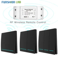 rf433mhz wifi wireless remote control smart switchwall panel transmitter smart lifetuya app works with alexa google home