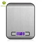 Mrosaa 510 кг Портативный электронные цифровые Кухня весы с светодиодный Дисплей Высокая точность светодиодный Дисплей бытовой измерительный инструмент