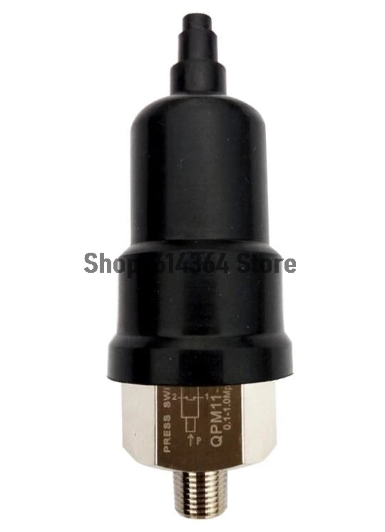 

1/8'' 1/4"BSPT 0.1-1.0 MPA Swtich Adjustable QPM11-NC / QPM11-NO Diaphragm Air Pressure Switch Controller External Thread Nozzle