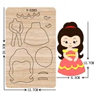 Новые деревянные штампы для скрапбукинга разных размеров