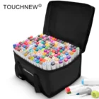 Набор двусторонних маркеров TOUCHNEW, 30406080168 шт., для рисования манги, ручка-кисть для каллиграфии