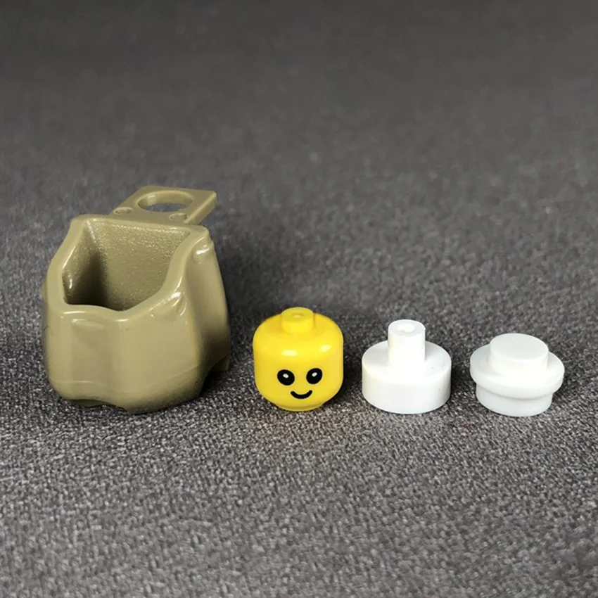 Строительные блоки MOC для детской бутылочки игрушки детей сцена в одном городе