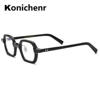 japanese konichenr fashion acetate polygon glasses frame men optical eyeglasses frames women prescription eyewear transparent