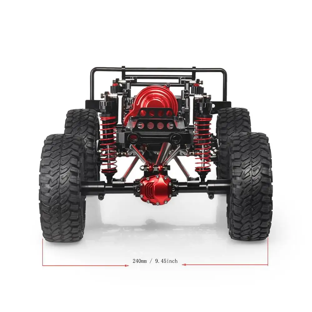 Рама шасси колесной базы для 1/10 AXIAL SCX10 II 90046 90047 RC Гусеничный альпинистский автомобиль