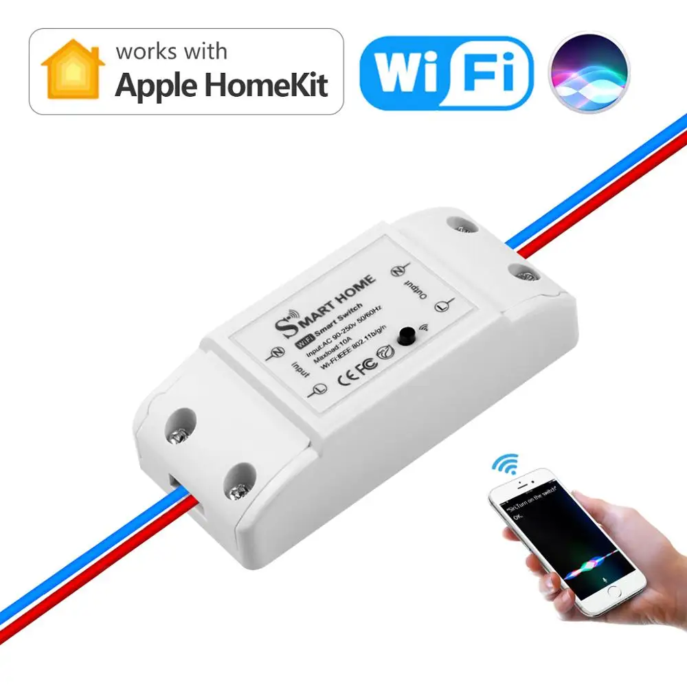 AC85 265V Wifi релейный пульт дистанционного управления работает с Apple Phone IOS система