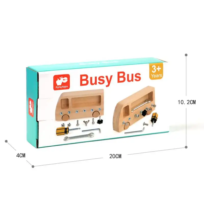 

Montessori Educational Wooden Toys For 3 Year Children Screw Bolt Set Preschool Montessori Toy For Boy Montessori Toy