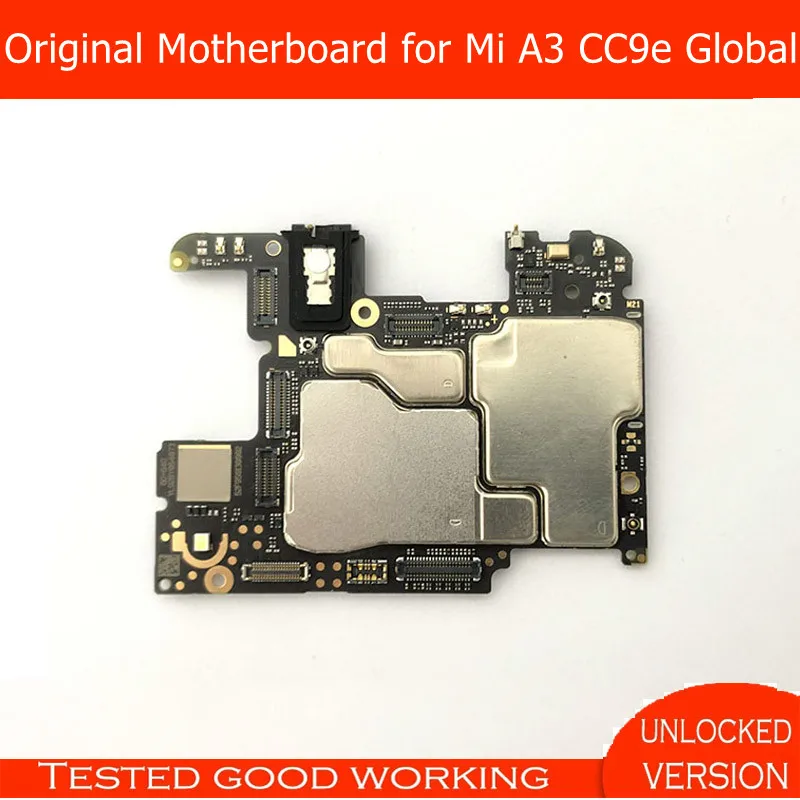 Оригинальная материнская плата для Xiaomi Mi A3 Global M1906F9SH разблокированная с полными