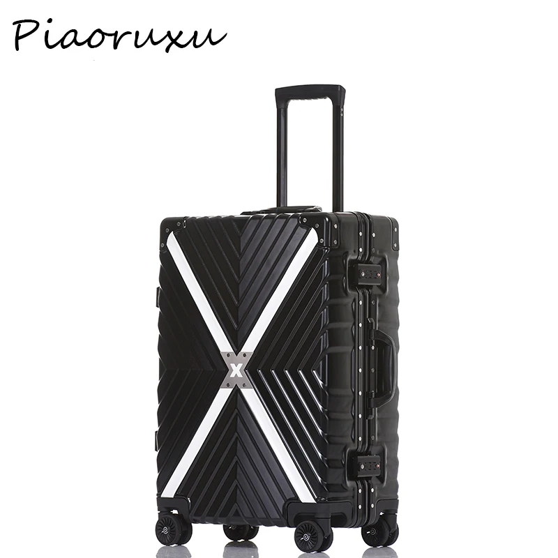 Алюминий рама прокатки Чемодан костюм чехол сумка мультируль тележка Nniversal