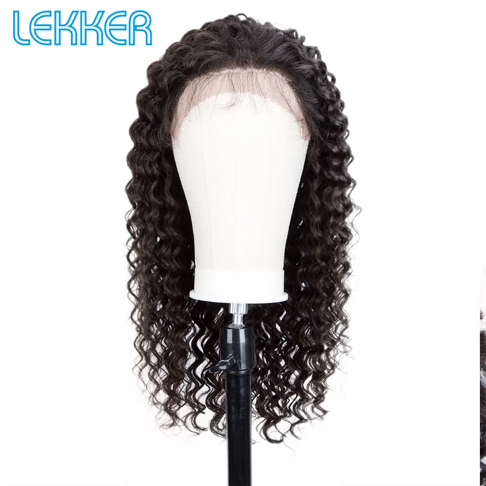 Бразильские парики Lekker Remy 13x4 из человеческих волос на сетке спереди с левой