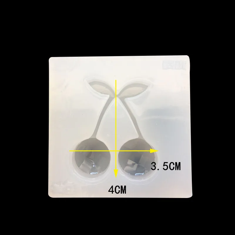 1 шт. форма вишни силиконовая бетонные формы для смолы Женские Ювелирные изделия