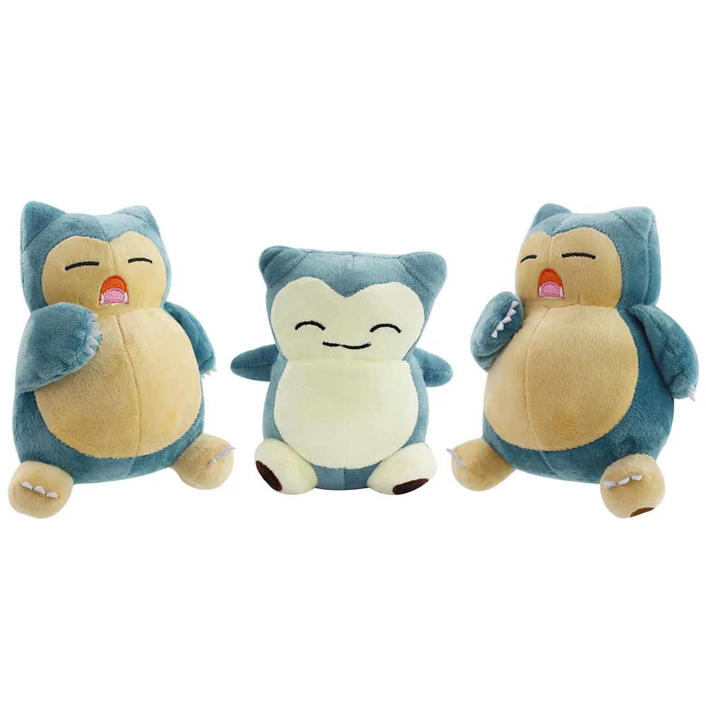 15 20 см аниме Покемон Snorlax спальный животное милые животные плюшевые игрушки