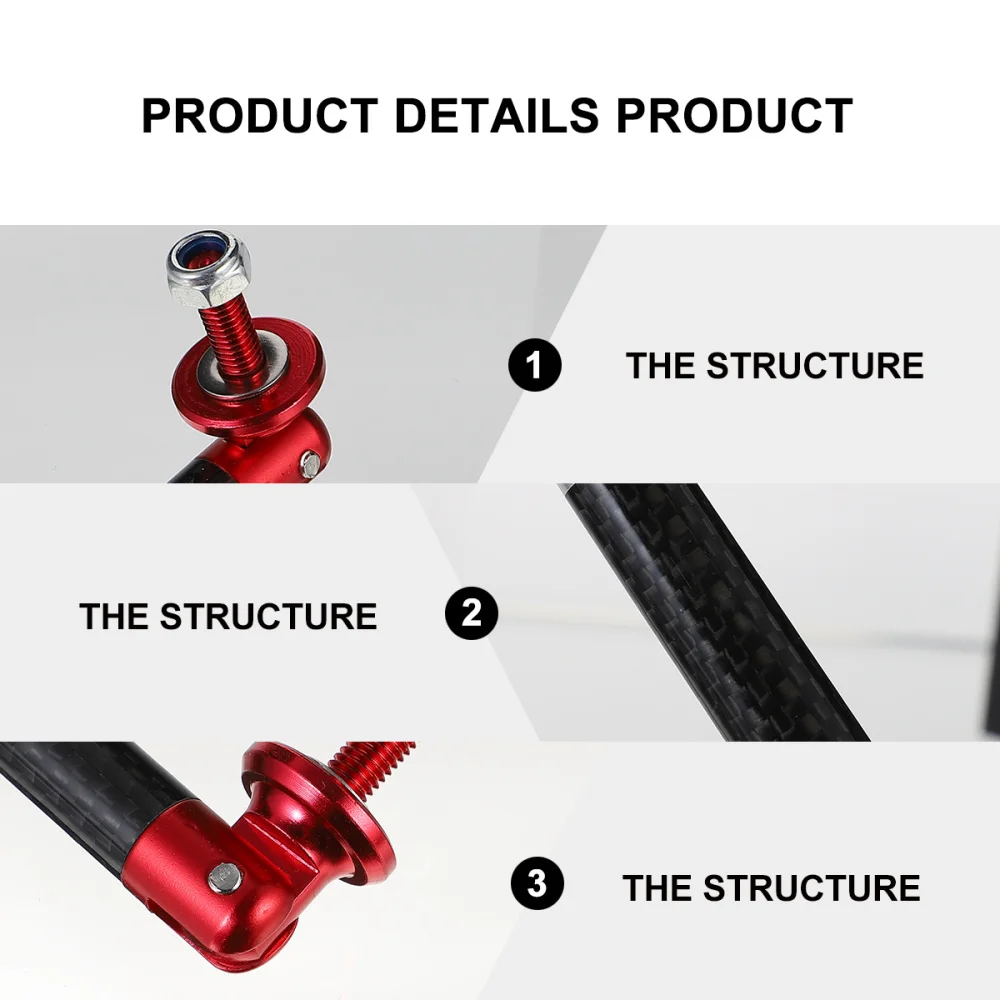 

1Pc Universal Car Lever Fixing Bracket Bumper Bar Protector Rod Strut Support