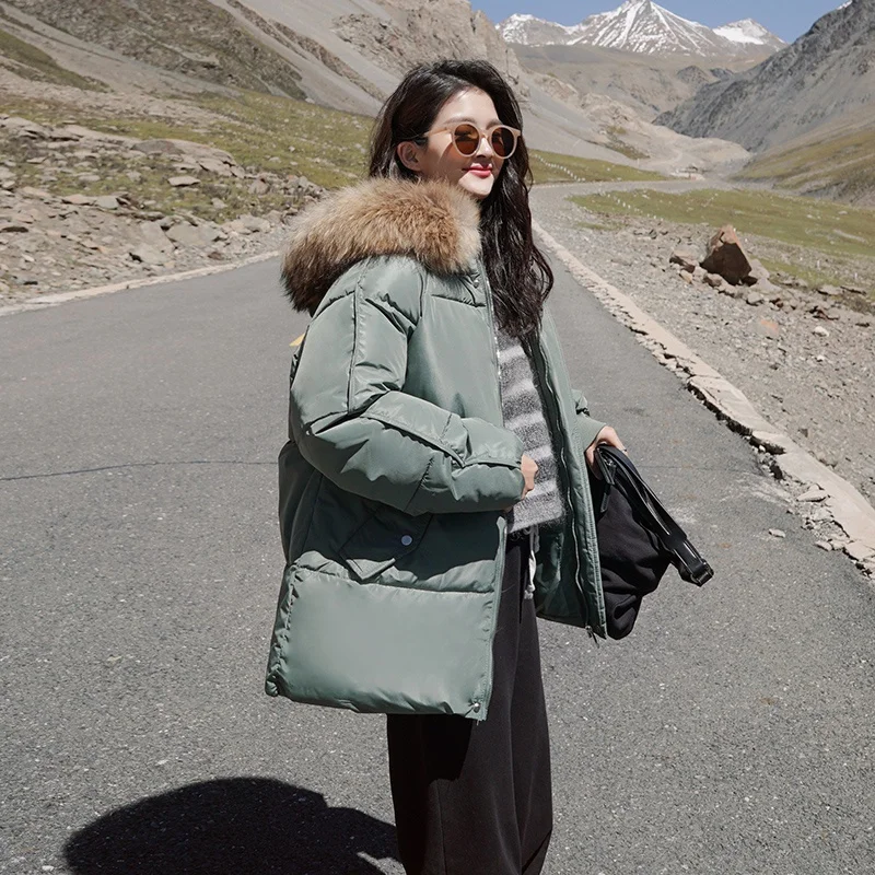 Winter Women Jackets 2022 New Loose Puffer Jacket Parkas Women's Thickened Padded Jacket Clothes Women Clothing