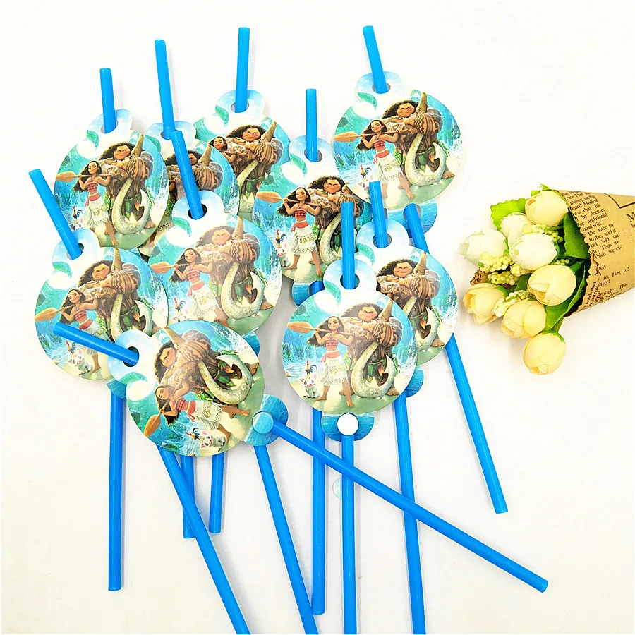 10 шт. Моана товары для вечеринки тематическое украшение одноразовая посуда