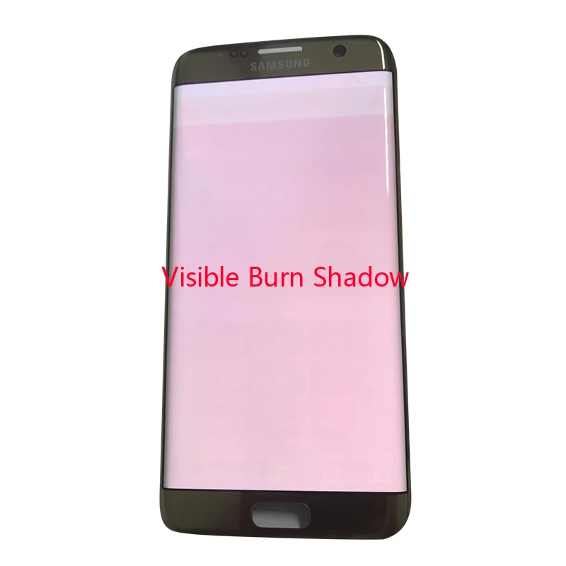 Сгорание тени для Samsung Glaxy S7 Edge G935F G935A G935FD ЖК-дисплей с сенсорным экраном