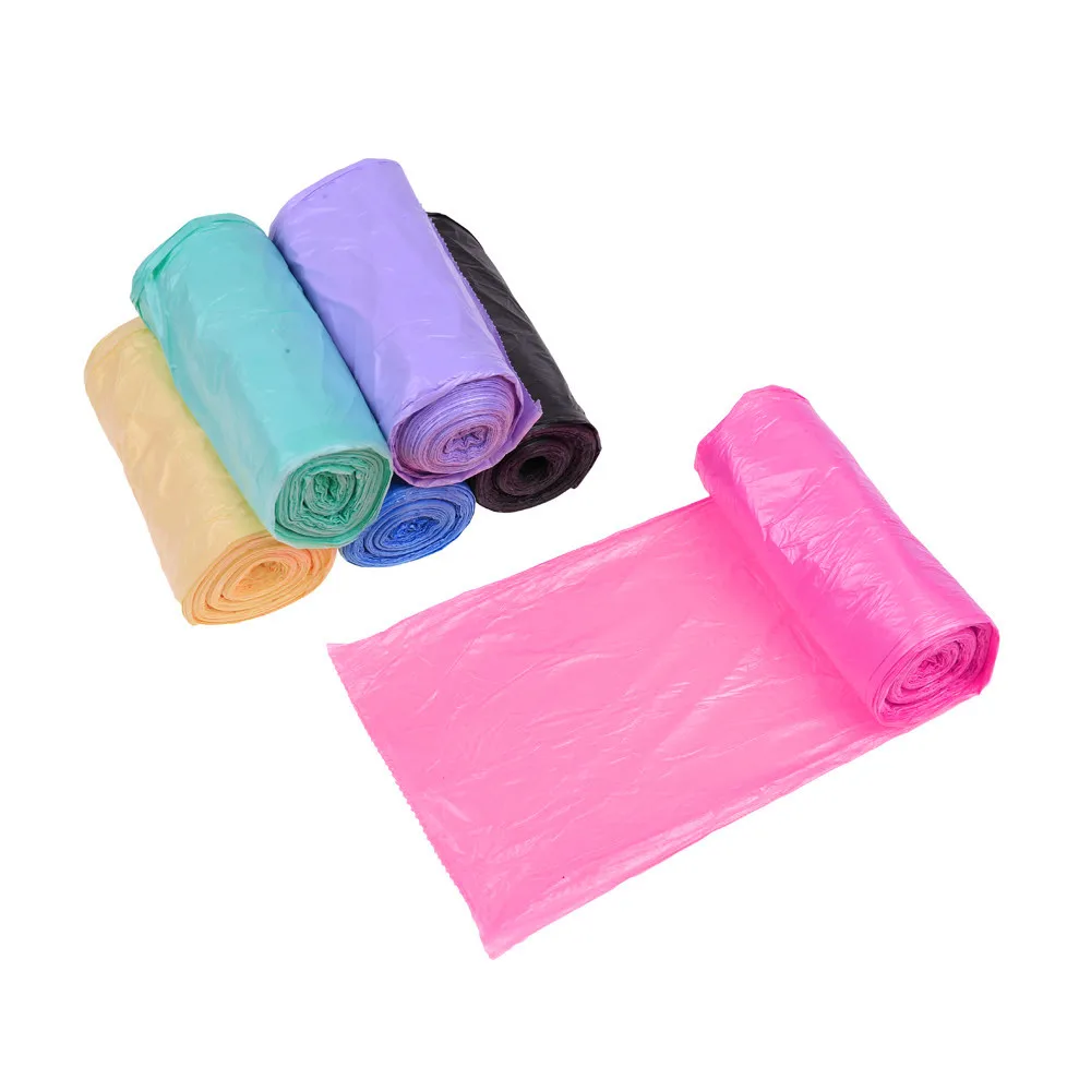 1 рулон небольшой мешок для мусора мусорный прочные одноразовые Пластик бытовой