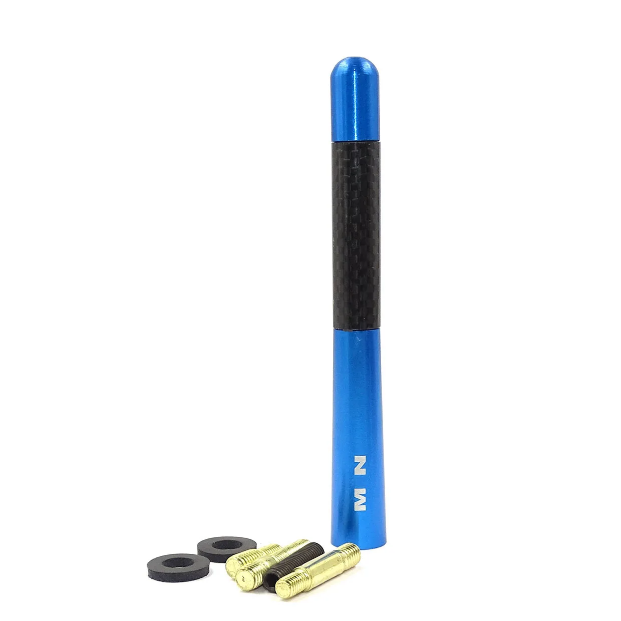 4 37 дюймовая универсальная черная углеволоконная короткая Автомобильная