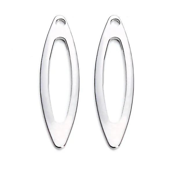 

20pcs/lot 7mm*26mm Round lettering Connector Metal Alloy Pendant For DIY bracelet Jewelry Making fg4sd