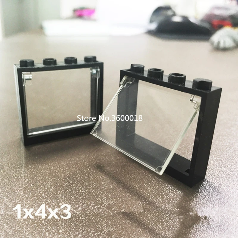 Конструктор Окно 8 шт./лот 1x4x3 детали конструктора совместимые с 60594 86210 MOC сделай