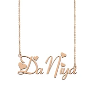 daniya name necklace custom name necklace for women girls best friends birthday wedding christmas mother days gift