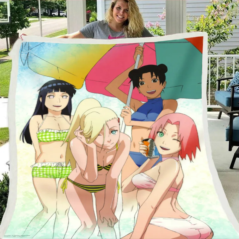 

Hot Selling Cartoon Animation Surrounding Thick Blanket Digital Printing Lamb Wool Blanket Household Decoration Blanket Blanket