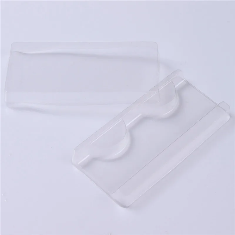 100 шт./лот Прозрачный Футляр для ресниц косметика макияжа накладных пустой футляр