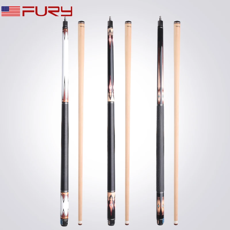 Фурия DE серии кий для пула бильярда Stick Комплект модный цифровой гравировальный