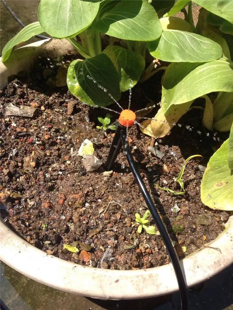 

Plant Watering Kits Garden Eqiupment DIY Micro Drip Irrigation Automatic Gardening Tools and Equipment 25M Hose 30 Drippers