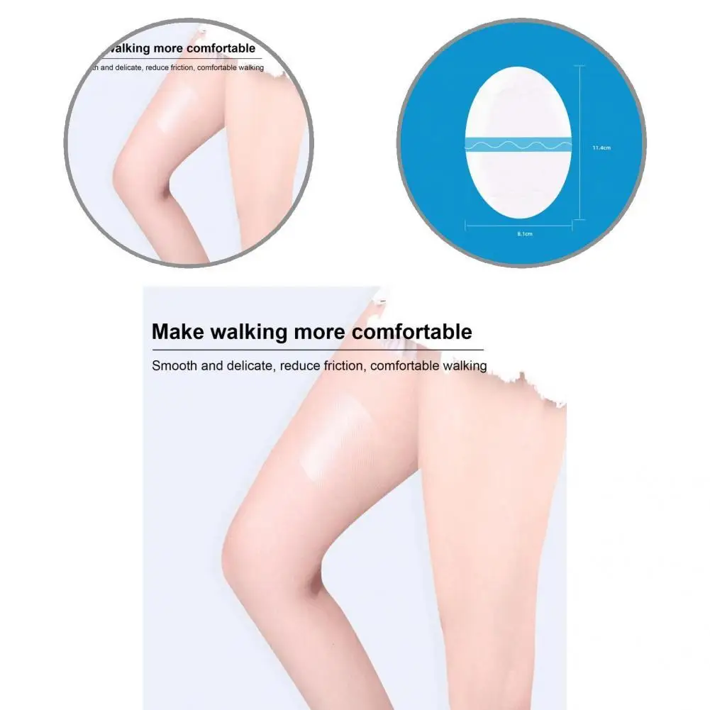 

Solid Color 10Pcs/Set Unique Multi-use Waterproof Thigh Root Patch TPU Thigh Root Patch Lightweight for Girls