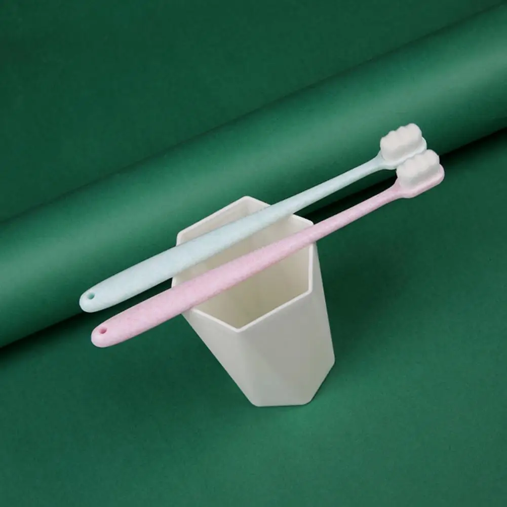 

Oral Care Brush Lightweight Fashion Protect Gum Arc Brush Head Ultra-fine Toothbrush