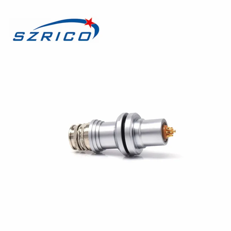 S103 1F Series Fischer короткий коннектор 2 3 4 5 6 7 8 10 12 14 16 штекер и гнездо металлический