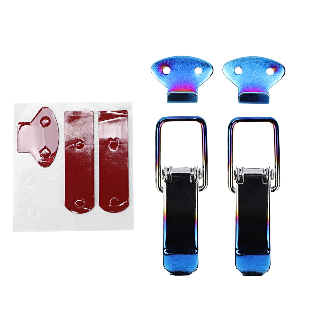 

Universal Car Hood Lock Clip Quick Latch Fender Clamp Hook Small Size Hood Lock Hood Lock
