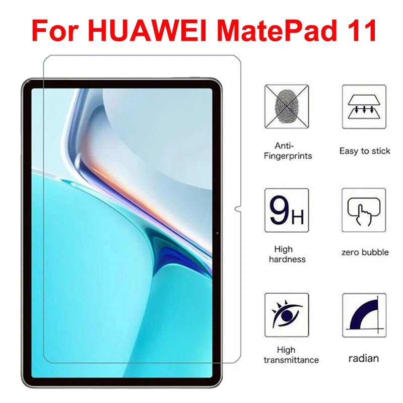 Закаленное стекло 9H для Huawei MatePad 11 (2021) 10 95 дюйма Защитная пленка экрана планшета