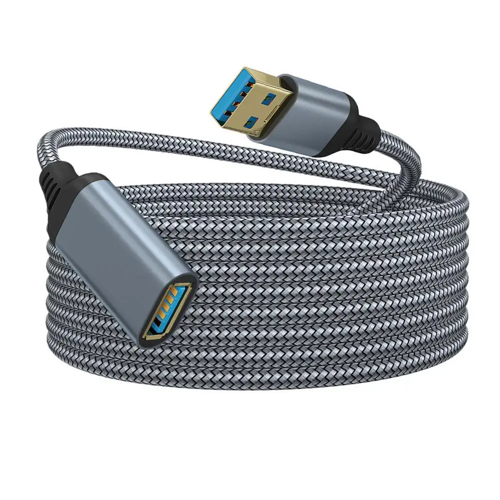 

USB 3.0 Extension Cable For PC Hard Disk Camera Printer 2m High Speed Male To Female Extension Cord Transmission Data Cable