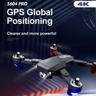 Дрон 4K, GPS, широкоугольная HD-камера, WIFI, FPV, складной