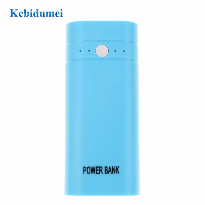 Мини USB порт Kebidumei 2x18650 зарядное устройство держатель Блок питания корпус DIY